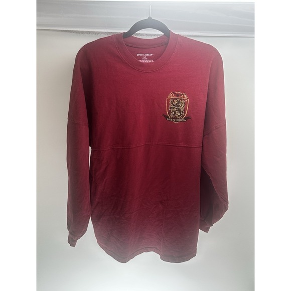 Harry Potter Gryffindor Spirit Jersey Wizarding World Long Sleeve‎ Shirt Men's M - Picture 1 of 5